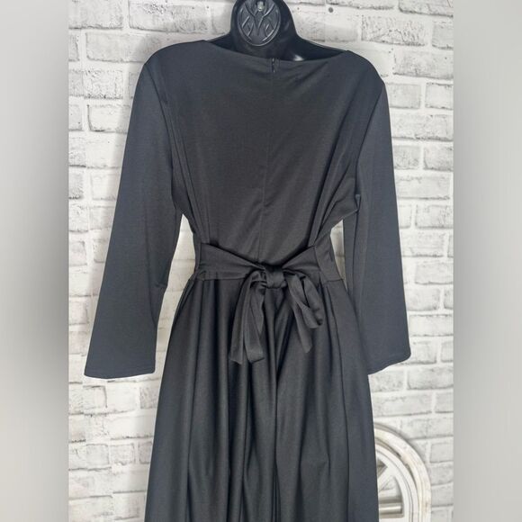 Metamorphosis Girl Long Sleeve Black Dress With Pockets XL 1X - Picture 7 of 8